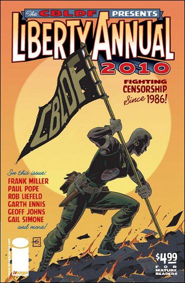 CBLDF Presents Liberty Annual issue 2010 Dave Gibbons Cover