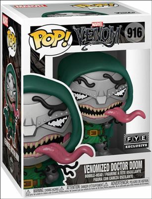 POP! Marvel figure 916 Venomized Doctor Doom FYE Exclusive