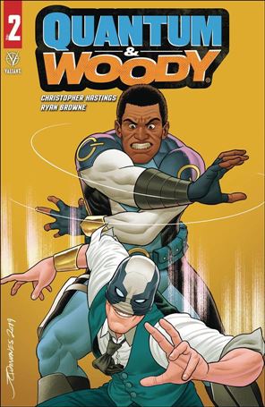 Quantum & Woody (2020) issue 2-B Joe Quinones Cover