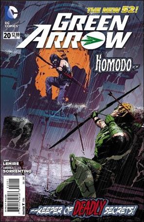 Green Arrow (2011) issue 20 Standard Cover