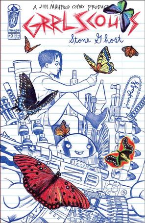 Grrl Scouts: Stone Ghost issue 2-B Jim Rugg 1:25 Cover