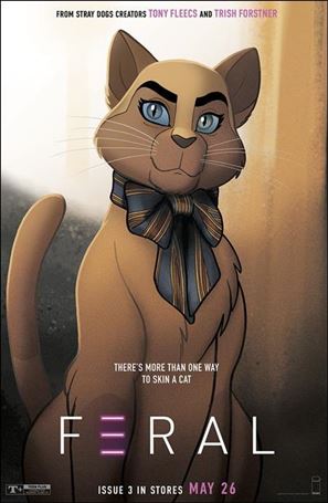 Feral (2024) issue 3-B Trish Forstner Homage Cover