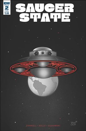 Saucer State issue 2-B Jeffrey Veregge Subscription Cover