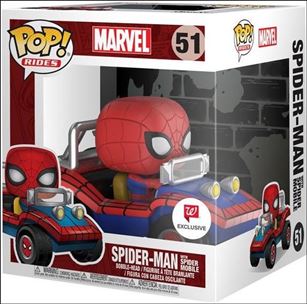 POP! Rides figure 51 Spider-Man with Spider Mobile