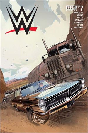 WWE issue 7 Dan Mora Cover