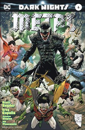 Dark Nights: Metal issue 6-B Tony S. Daniel Cover
