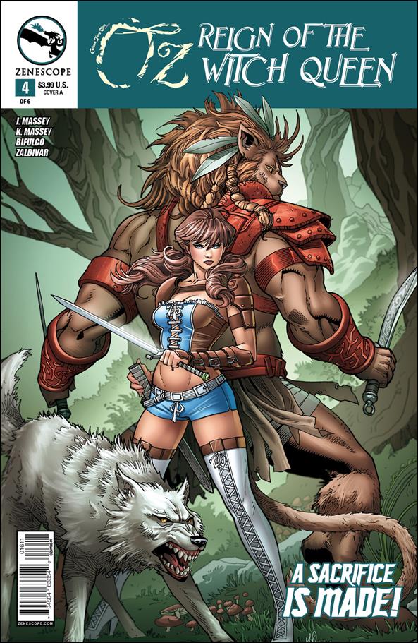 Grimm Fairy Tales Presents Oz: Reign of the Witch Queen issue 4 Richard Ortiz Cover
