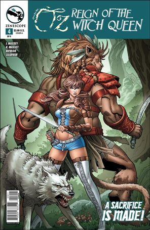 Grimm Fairy Tales Presents Oz: Reign of the Witch Queen issue 4 Richard Ortiz Cover