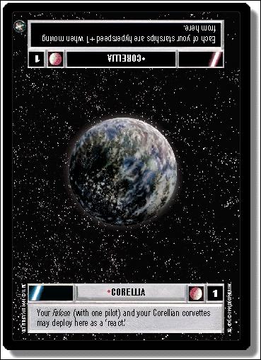 Star Wars: A New Hope Limited (Base Set) card 147 Corellia