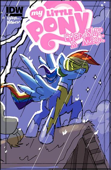 My Little Pony: Friendship is Magic issue 8-H Jetpack and Larry's Comics Wraparound Cover