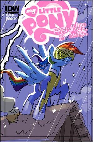 My Little Pony: Friendship is Magic issue 8-H Jetpack and Larry's Comics Wraparound Cover