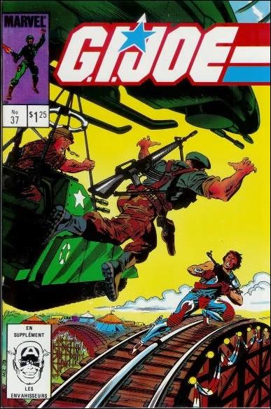 G.I. Joe: A Real American Hero issue 37-E French-Canadian Price Cover