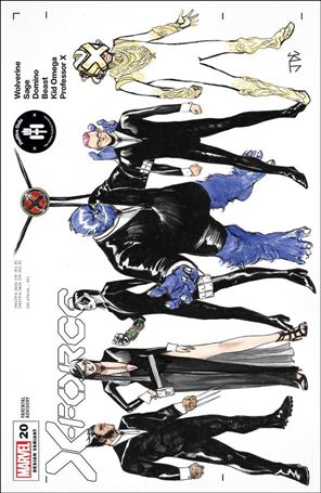 X-Force (2020) issue 20-C Joshua Cassara Character Design Cover