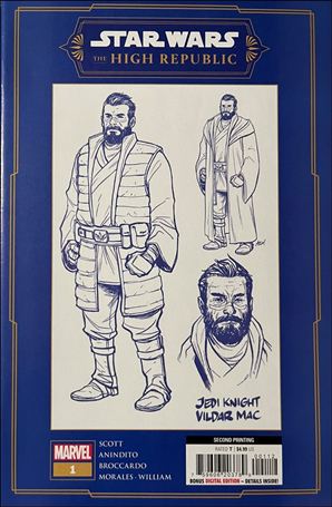 Star Wars: The High Republic (2022) issue 1-E Ario Anindito Design Cover (2nd Printing)