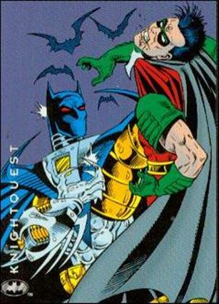 Batman: Saga of the Dark Knight (Base Set) card 92 Knightquest - Back Off!