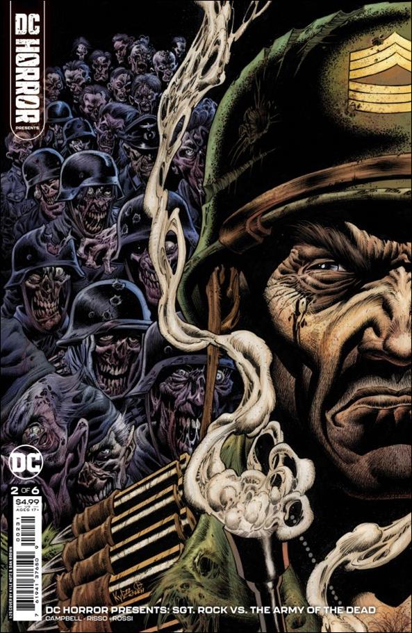 DC Horror Presents: Sgt. Rock vs. The Army of the Dead issue 2-C Kyle Hotz 1:25 Cardstock Cover