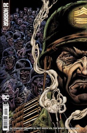 DC Horror Presents: Sgt. Rock vs. The Army of the Dead issue 2-C Kyle Hotz 1:25 Cardstock Cover