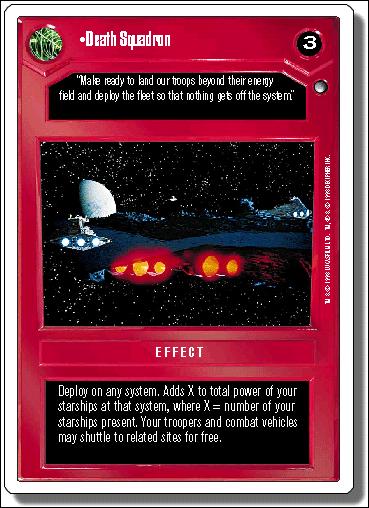 Star Wars: Hoth Revised (Base Set) card 17 Death Squadron