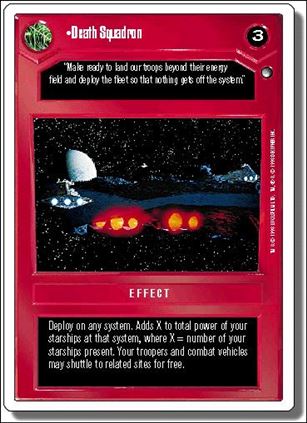 Star Wars: Hoth Revised (Base Set) card 17 Death Squadron