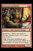 Magic the Gathering: Saviors of Kamigawa (Base Set) card 115 Sokenzan Spellblade