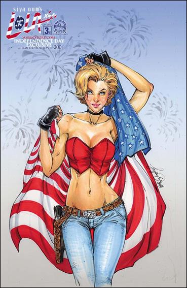 Lola XOXO (2014) issue 3-E Siya Oum aspenstore.com 4th of July Cover 1/200