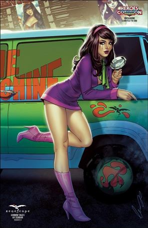 Grimm Tales of Terror Volume 4 issue 3-D Elias Chatzoudis Heroes Convention Cover 1/350