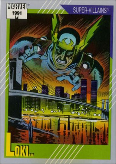 Marvel Universe: Series 2 (Base Set) card 89 Loki