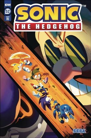 Sonic the Hedgehog (2018) issue 52-C Nathalie Fourdraine Cover