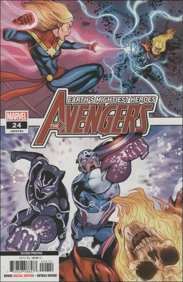 Avengers (2018/07) issue 24-C Luciano Vecchio Cover (2nd Printing)