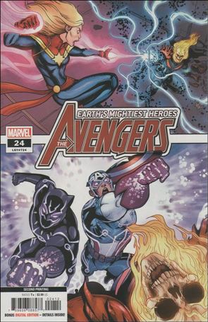 Avengers (2018/07) issue 24-C Luciano Vecchio Cover (2nd Printing)