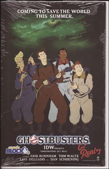 Ghostbusters: Get Real issue 1-D Dan Schoening Comic Block Cover