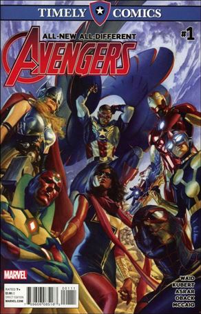 Timely Comics: All-New, All-Different Avengers Cover Image 1