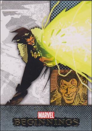 Marvel Beginnings: Series 1 (Base Set) card 67 Belasco