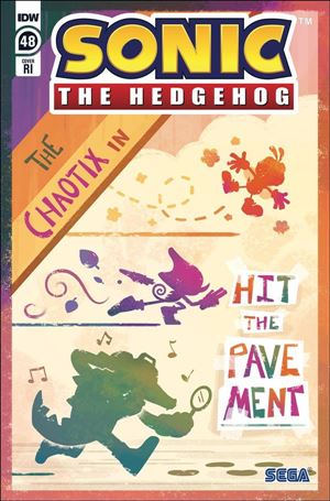 Sonic the Hedgehog (2018) issue 48-C Nathalie Fourdraine 1:10 Cover