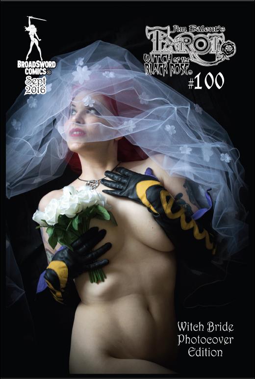 Tarot: Witch of the Black Rose issue 100-E Witch Bride Photo Cover
