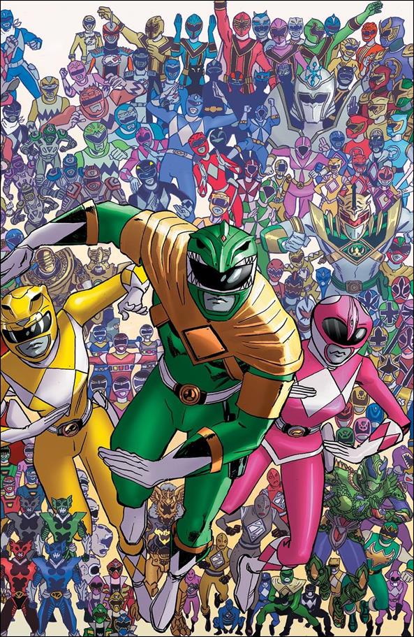 Mighty Morphin Power Rangers issue 25-K Scott Koblish 1:25 Wraparound Cover