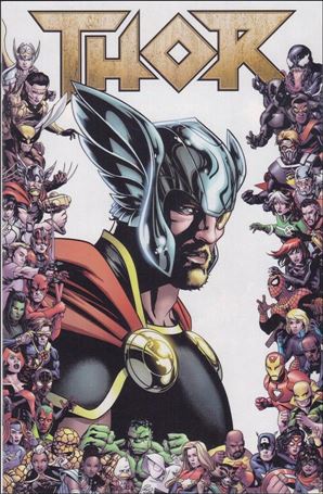 Thor (2018) issue 16-C Mike McKone Marvel 80th Frame Cover
