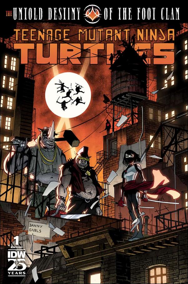 Teenage Mutant Ninja Turtles: The Untold Destiny of the Foot Clan issue 1-F Danny Earls IDW Online Cover