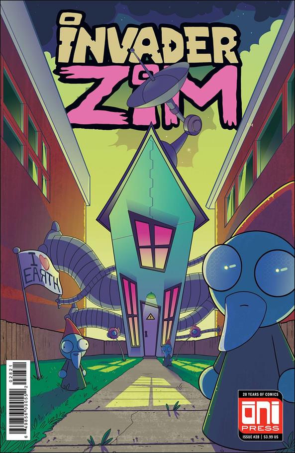 Invader Zim issue 28-B Rian Sygh Cover