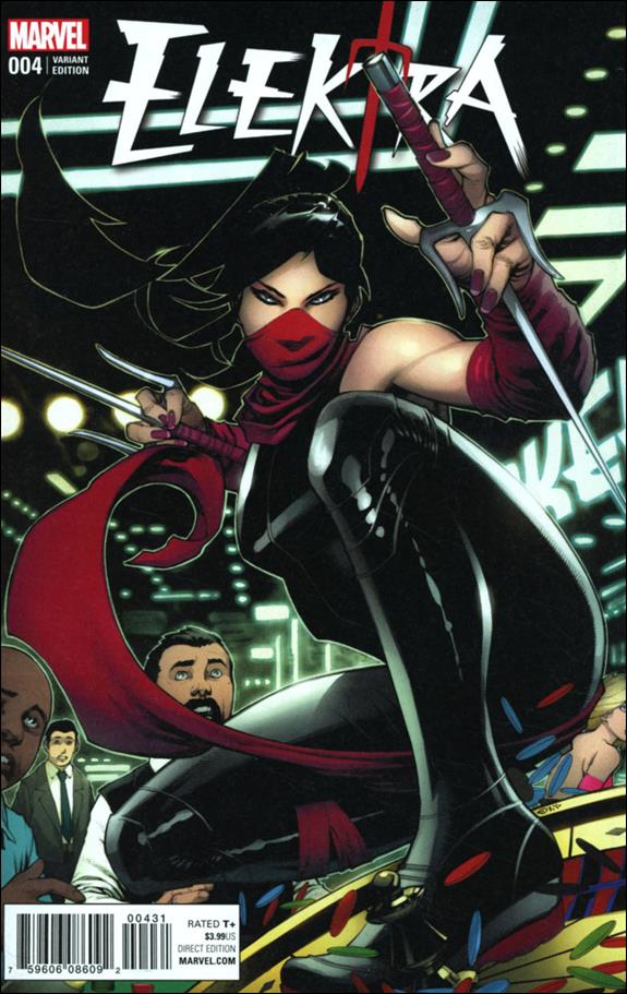 Elektra (2017) issue 4-B Christopher Stevens Cover