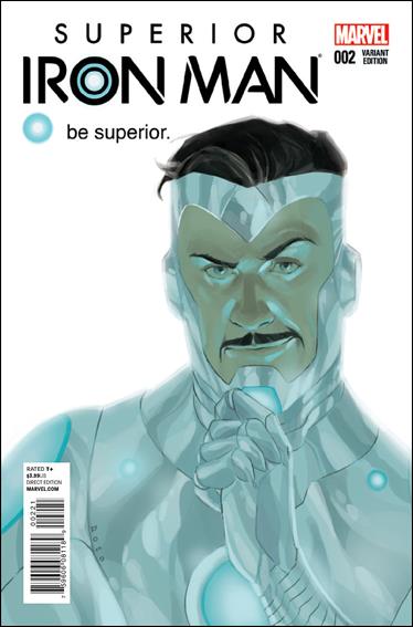 Superior Iron Man issue 2-B Phil Noto 1:25 Cover