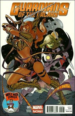 Guardians of the Galaxy (2013) issue 5-K Terry Dodson Mile High Comics Cover 1/3000