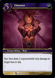 World of Warcraft: March of the Legion (Base Set) card 68 Chasten