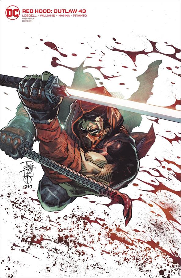 Red Hood: Outlaw issue 43-B Philip Tan Cover