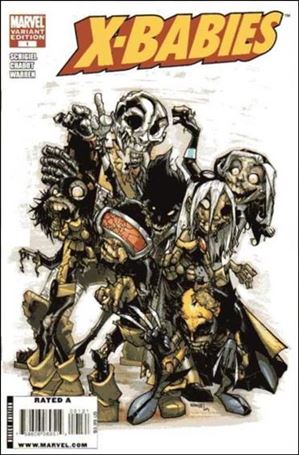 X-Babies issue 1-C 1:25 Zombie Cover