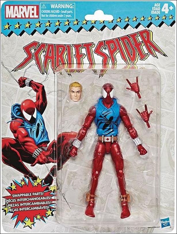 Marvel Legends Retro (Vintage Series) figure 10 Scarlet Spider