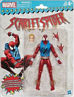 Marvel Legends Retro (Vintage Series) figure 10 Scarlet Spider