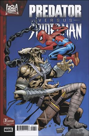 Predator vs. Spider-Man issue 3-C Salvador Larroca 1:25 Cover