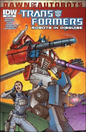 Transformers: Robots in Disguise (2012) issue 29 Andrew Griffith Cover