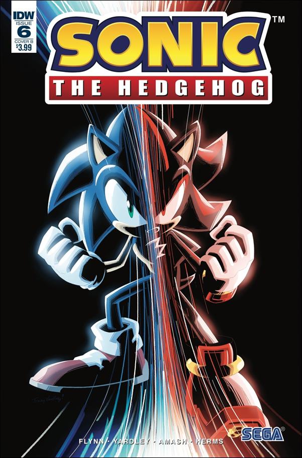 Sonic the Hedgehog (2018) issue 6-B Tracy Yardley Cover